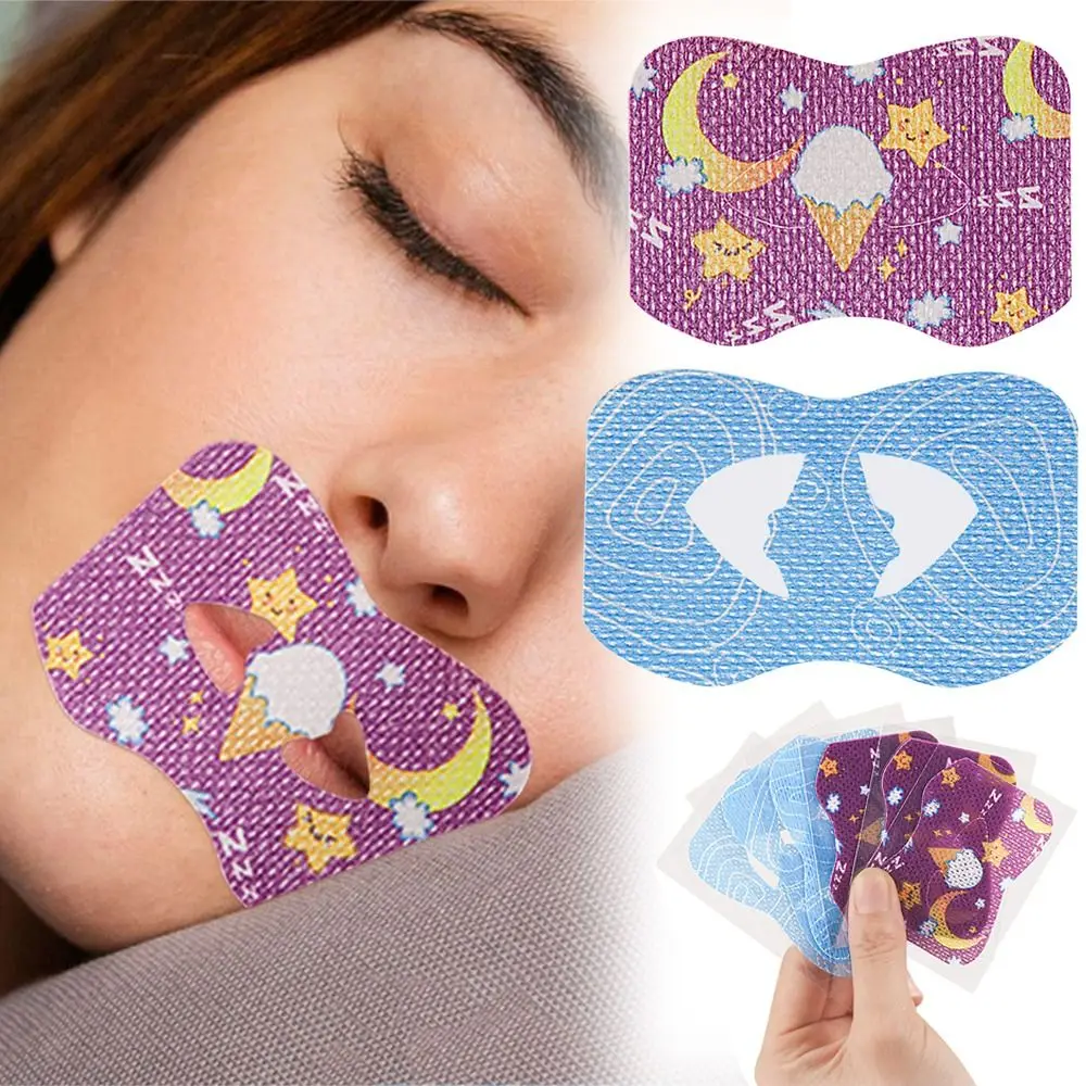 

20Pcs Anti Snoring Stop Snoring Mouth Closure Tape Sleep Aid Breathing Health Care Stickers Mouth Ease Sleep Tape