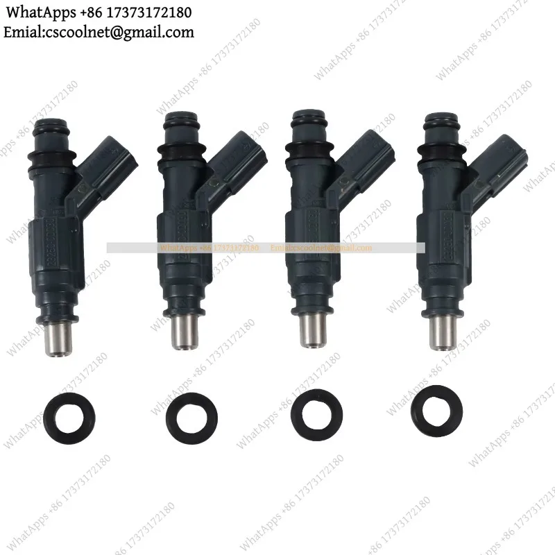 k3 4Pcs Fuel Injectors 23250-0D030 23209-0D030 0280156019 0280155936 For Toyota Corolla ZZE12 E141 ZZE150