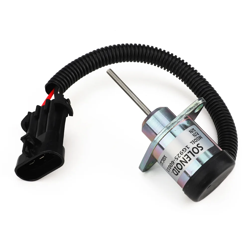 ABOU-For Bobcat S185 Skid Steer 6691498 Shut Off Solenoid 1503ES-12A5UC4S 1G925-60011