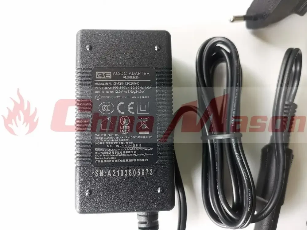 Imagem -04 - Carregador Edc117 Adatper de Energia para Hiper Gps Hiper Pro Hiper Lite Plus 22034101-01