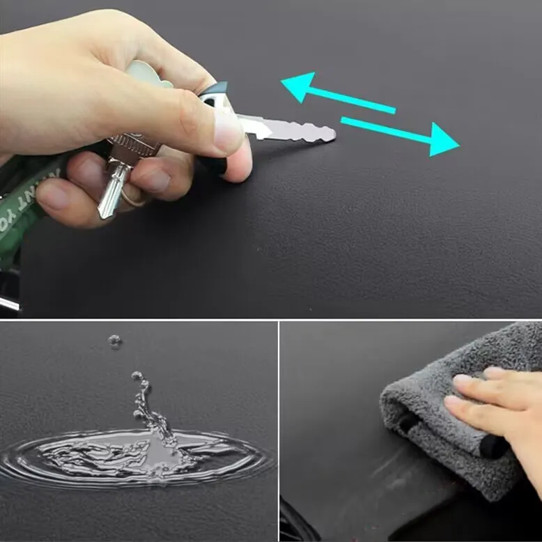 لتويوتا Rav4 2008-2013 سيارة الجلود لوحة القيادة داش غطاء بطانة حماية حصيرة جديد #2