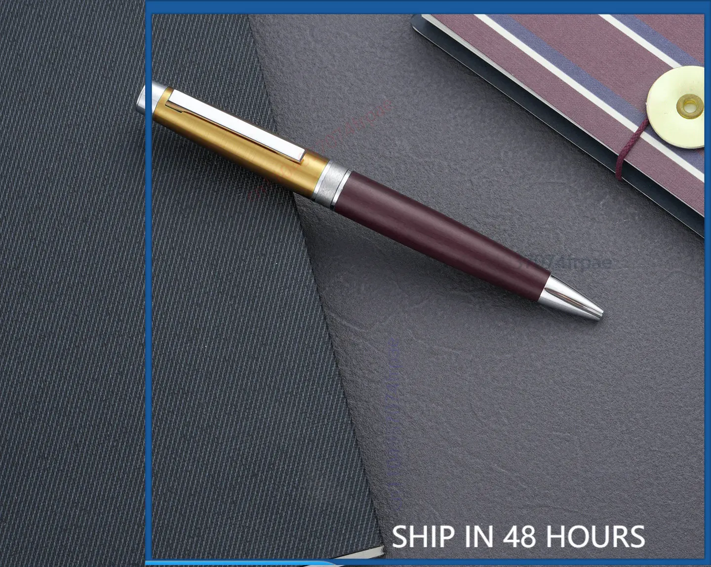For Mita Sanshodo×ZEBRA Limited Twist‑Type Gel Pen Brass Barrel Real‑Wood Grip 0.5mm Custom‑Engravable Business Gift Stationery