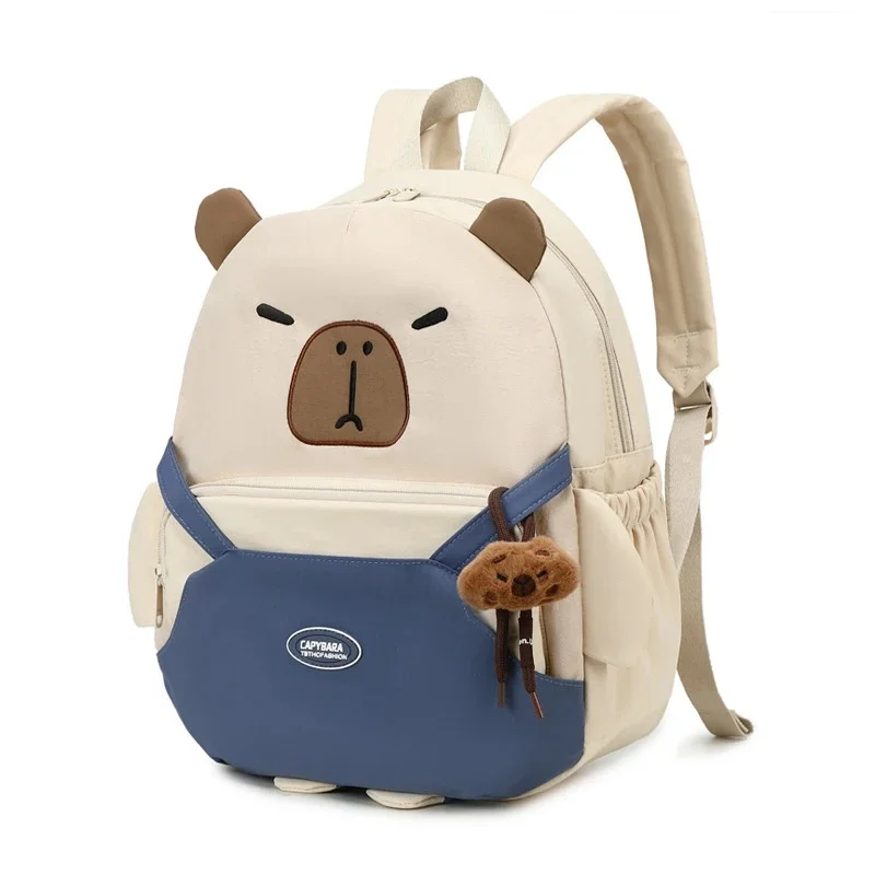 

Back To School Y2K Capybara Backpacks Cute Backpack Plush Bag Cartoon Soft Funny Animal Large Capacity Unisex Student Backpacks
