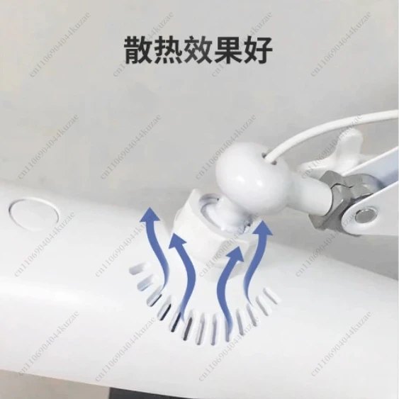 4BLANC Folding Portable LED Long Arm Desk Lamp - Eye Protection for Makeup Manicure Beauty Tattoo Embroidery Eyelash Work