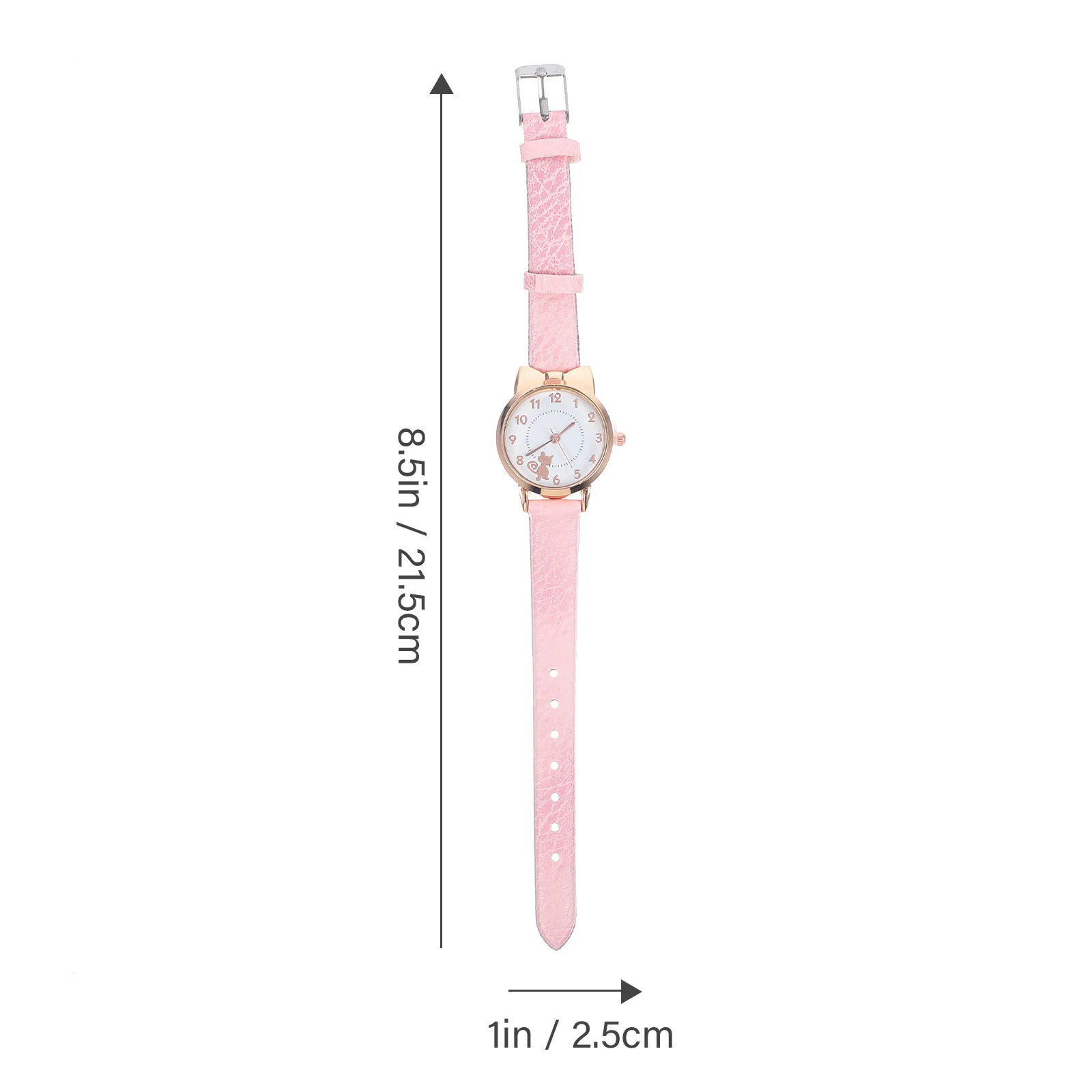1pc アナログ Pu ストラップ用カジュアル腕時計アナログ時計用装飾ギフト