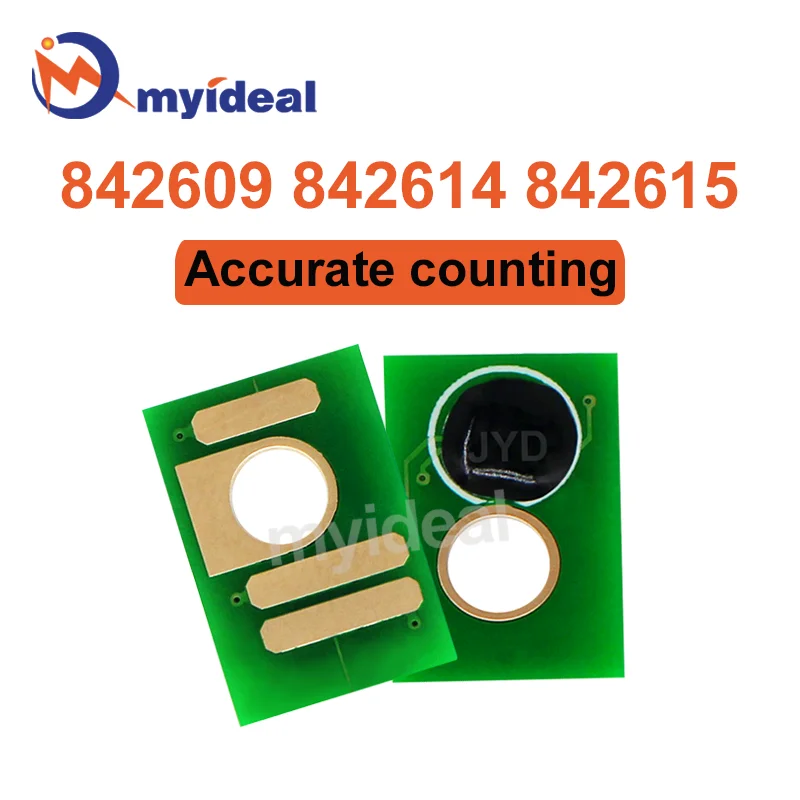 842609 842614 842615 رقاقة خرطوشة الحبر لريكو IM 370F IM460F IM460FTL رقائق إعادة تعيين الطابعة