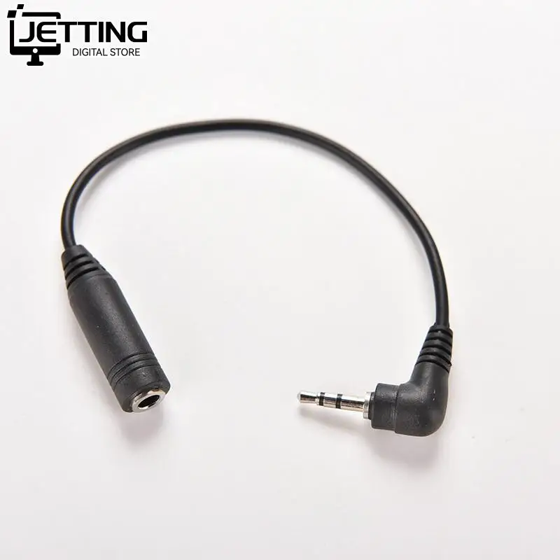 2.5mm Male To 3.5mm Female Audio Stereo Headphone Earphone Converter Adapter