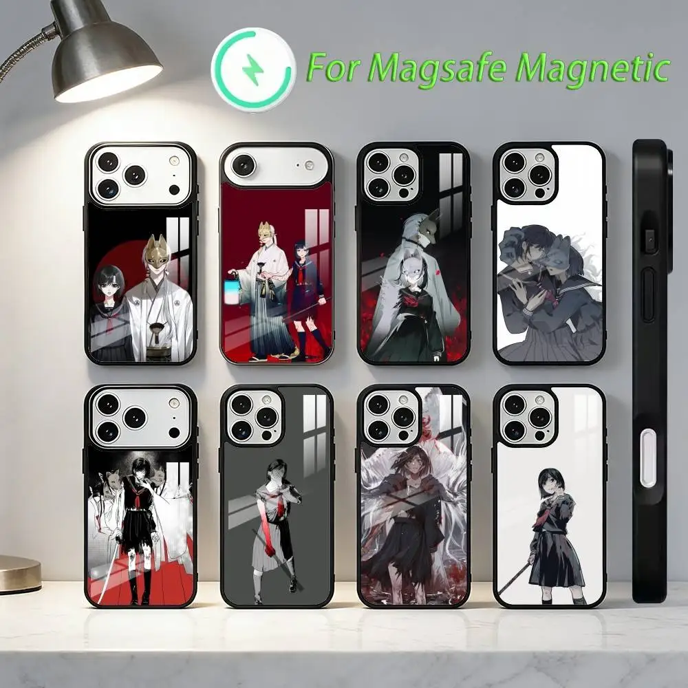 

Silent Hill f G-Game Phone Case For iPhone17,16,15,14,13,12,11,Plus,Pro,Max For Magsafe Wireless Charging case