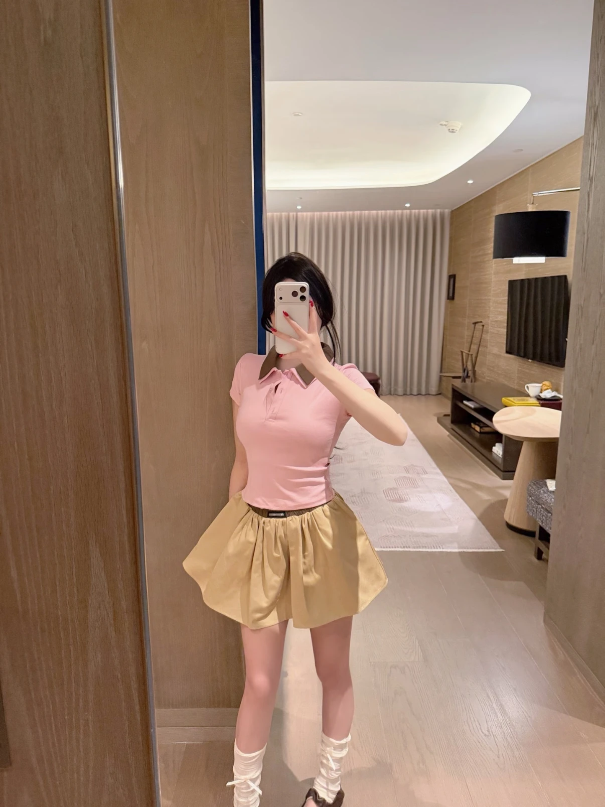 Retro College Style Lace Patchwork A-Line  Skirt Women's Summer Fluffy Skirt with  mid Waist Other Material