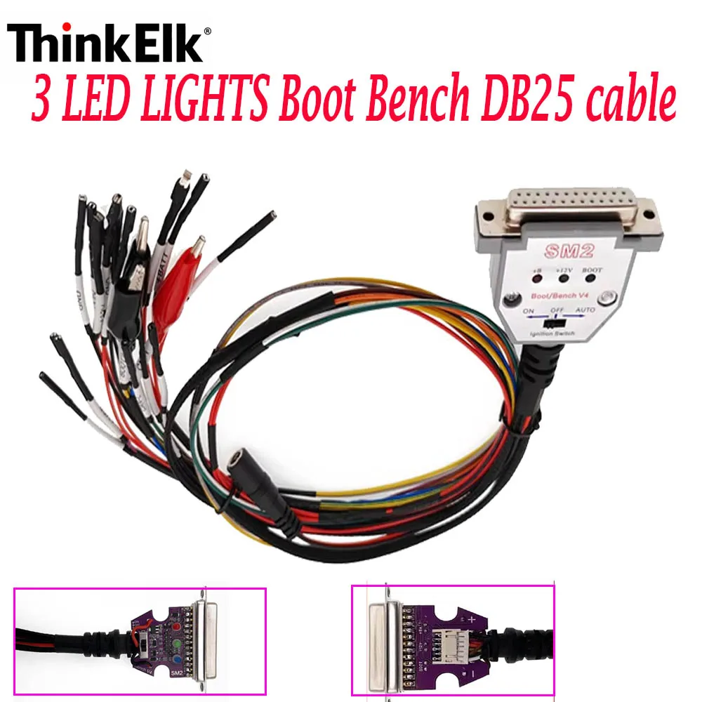 

3 светодиодных фонаря для багажника с кабелем DB25, замена старых для Toyota и Lexus, для автомобилей с LLINE.