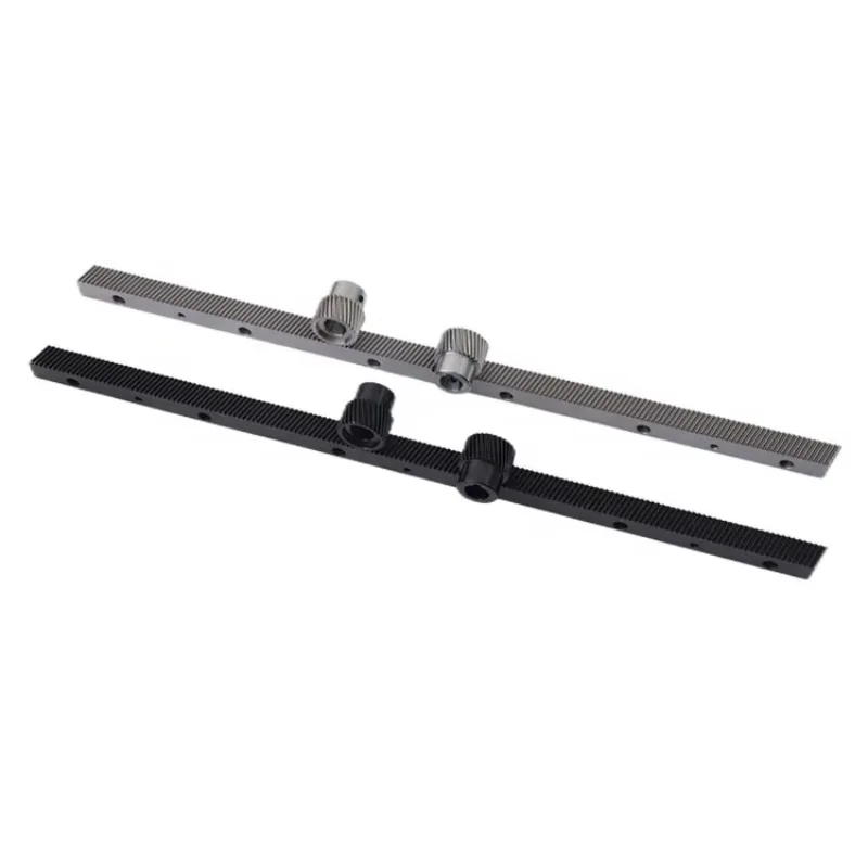 Factory Hot Sale Good Quality Machined Steel Helical/straight Gear Rack and Pinion Gears Sets M1.25 1.5 Module for Cnc Router