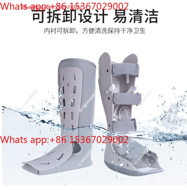 Air Cam Walker Boot for Ankle Fracture and Achilles Tendon Care Adjustable Orthopedic Boot