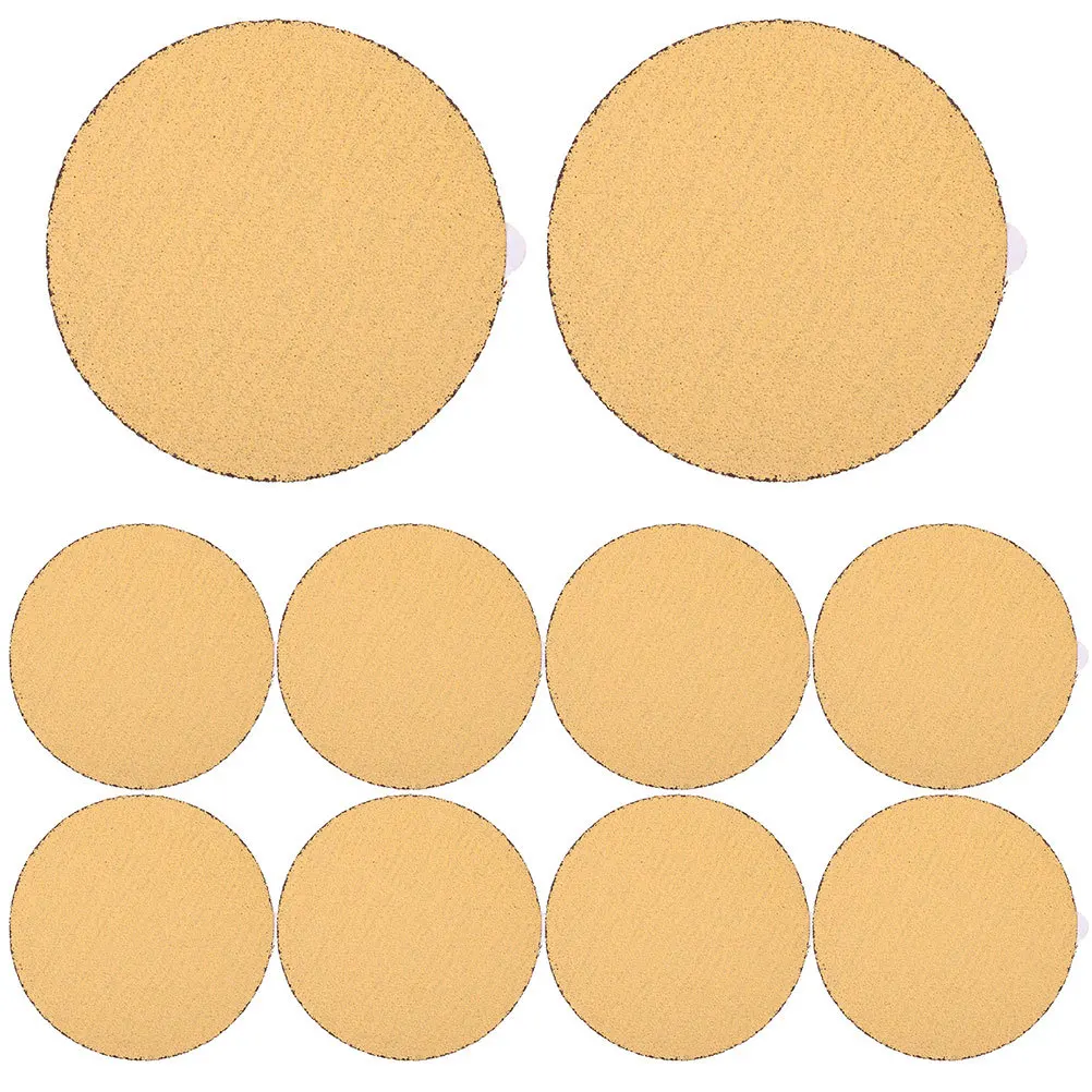 

10Pcs Adhesive Sanding Discs Sandpaper Pads 6 Inch 60 Grit Self Adhesive Angle Grinder Attachment Grinding Disks