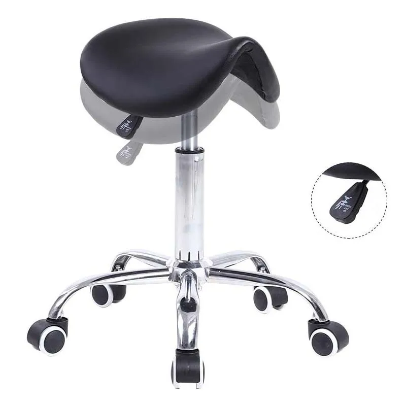 

Dental stool saddle chair 360 rotate chair mechanism ergonomic split saddle chair for household use SIN-FRC01