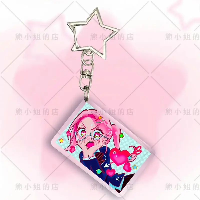 2025 Baru 6 Buah Gantungan Kunci Panggung Alien Anime Kartun Ivan Hingga Ivti Sua Pembantu Akrilik Liontin Gantungan Kunci Ransel Hadiah Dekorasi