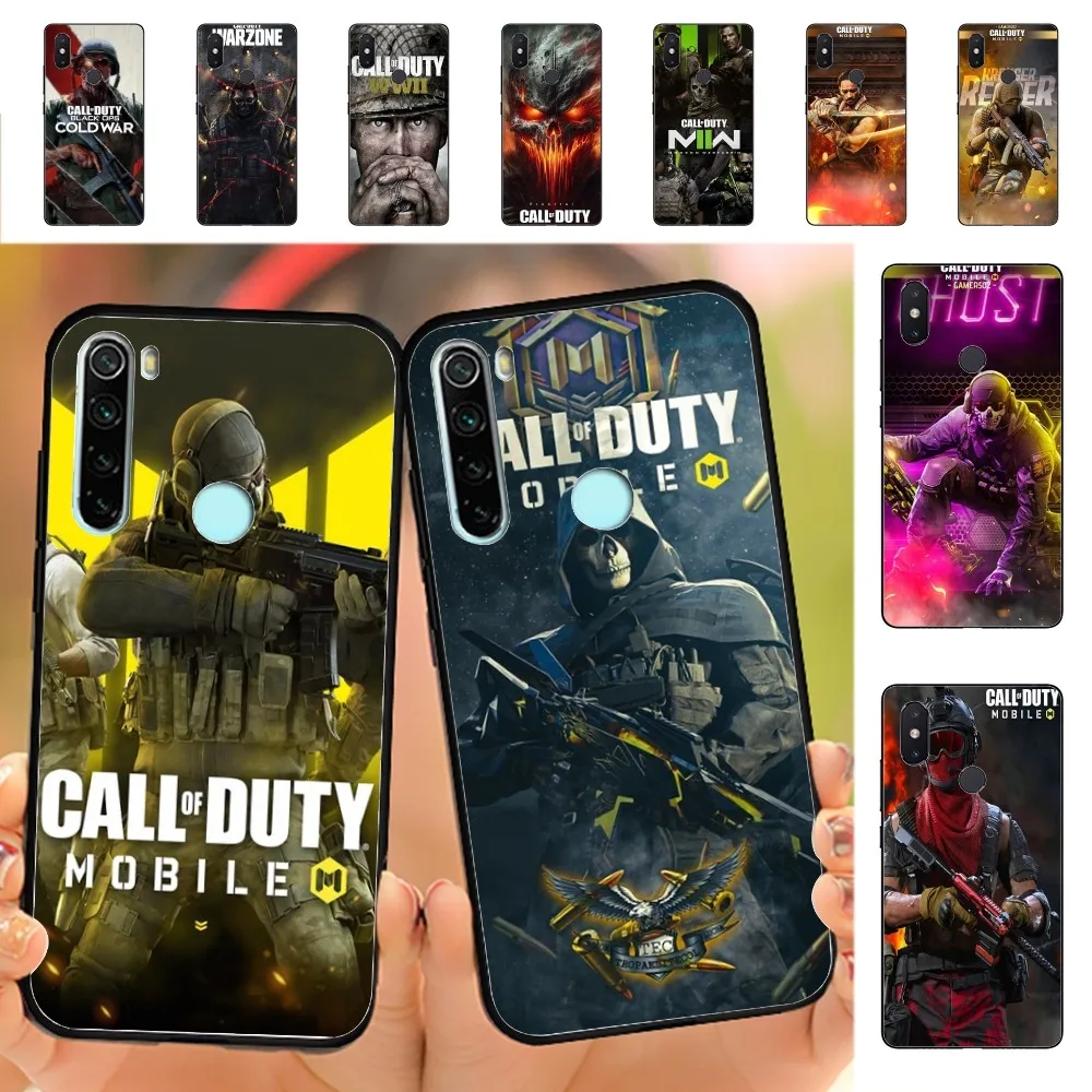 Custodia per telefono Call of Duty per Redmi Note 4 X 5 A 6 7 8 T 9 9S 10 11 11S 11Epro Poco M3 pro