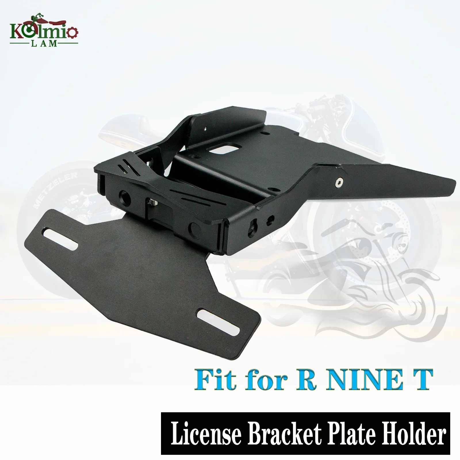 

Fit For 2014 - 2019 BMW R NINE T Rear Tire Fender 2015 2016 2017 2018 Motorcycle License Number Plate Light Frame Holder Bracket