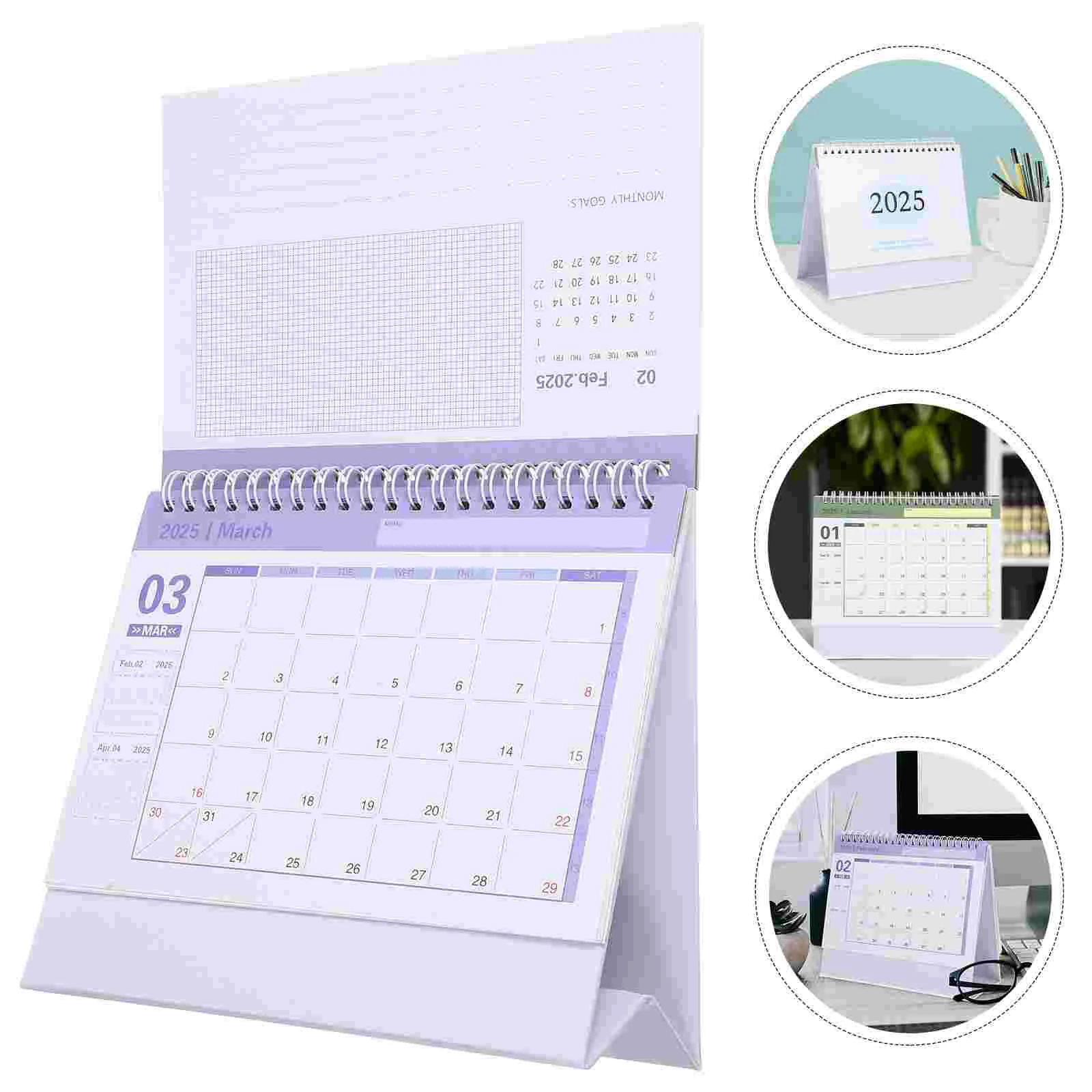 Calendar Planner Dry Erase Wall 2025 Desk Office Digital Monthly Whiteboard Paper Household