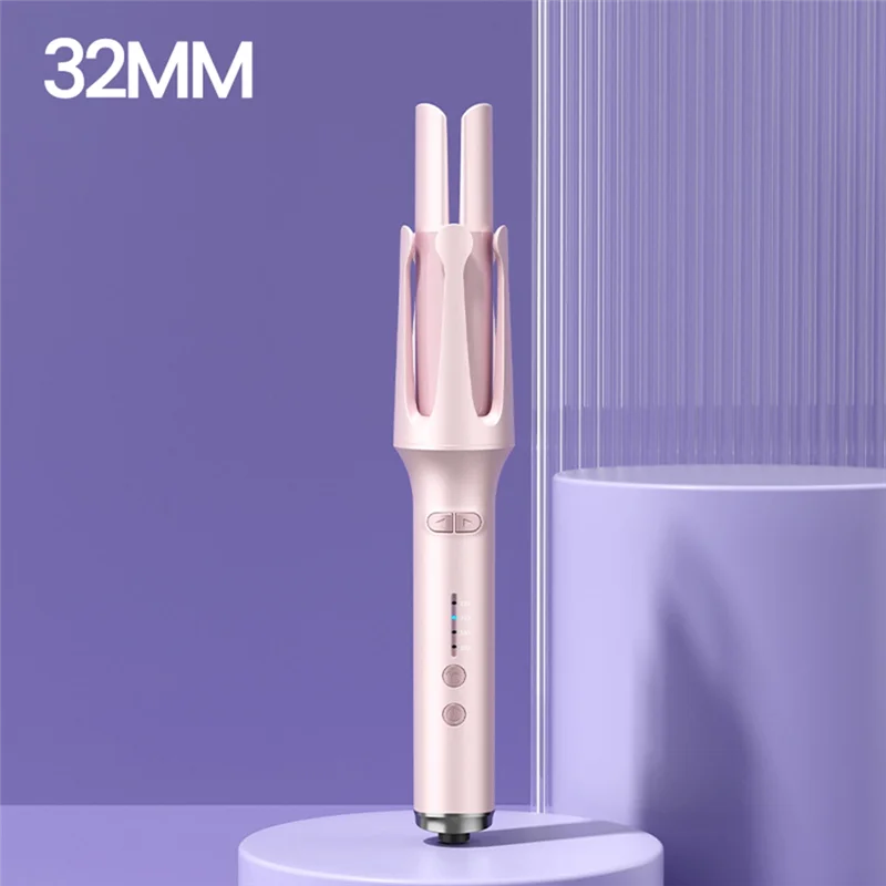 

TCF- Automatic Hair Curler Curling Iron 32Mm With Temperature Control Styling Tools Hair Iron US Plug