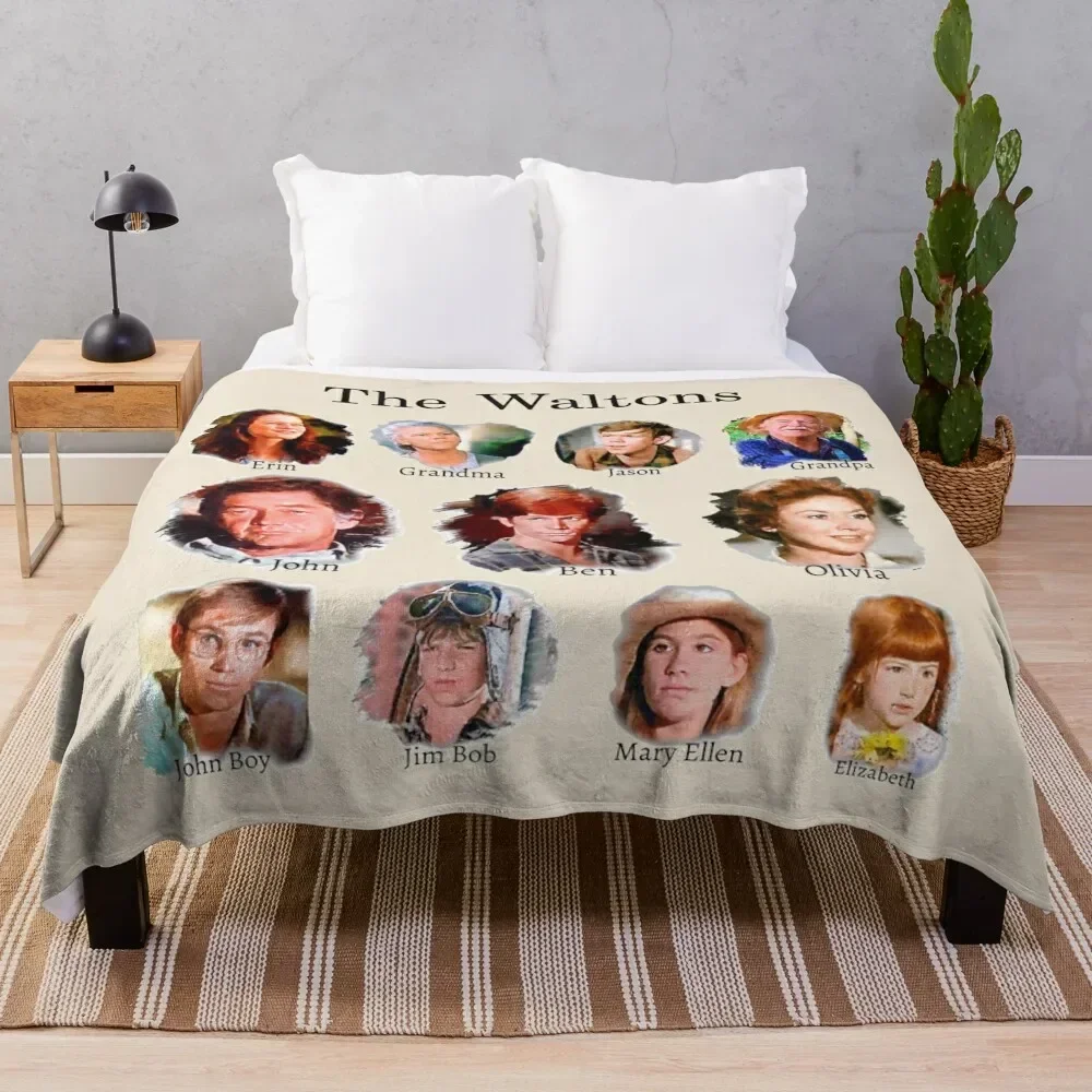 The Waltons Throw Blanket Blankets For Bed Camping halloween For Decorative Sofa Blankets