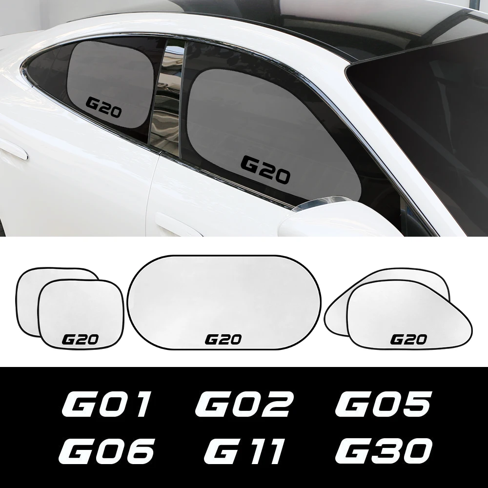 Car Side Back Window Sunshade Cover Auto Accessories For BMW G20 G30 G01 G02 G05 G06 G07 G31 G32 G38 G21 G08 G11 G12 G14 G15 G16 view 2