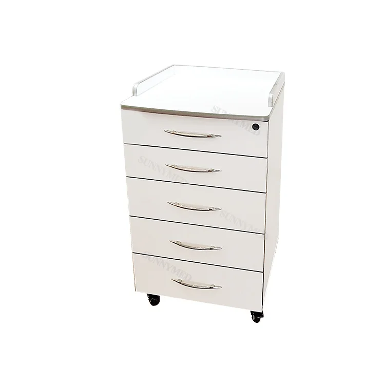 

SY-YR02 Lab Portable Cabinets Dental Equipment Durable for Clinic Design Stainless Steel Working Stable Mobile Dental Cabinet