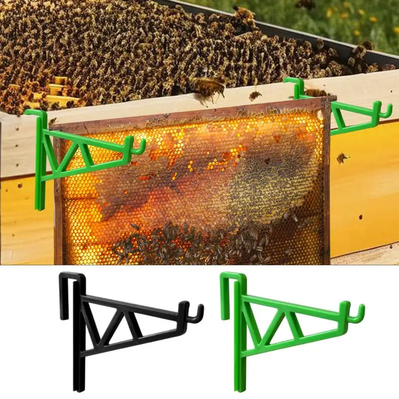 Beehive Inspection Perch 6pcs Bee Boxes And Frames Beginner Kit Lightweight Beehive Beekeeping Inspection Stand For Honey