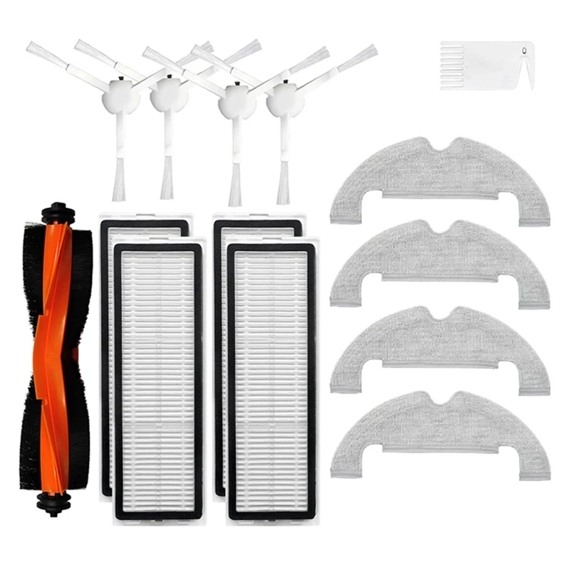 Voor Xiaomi Robot Vacuüm X10 Robot Stofzuiger Vervanging Accessoires Belangrijkste Zijborstel Hepa Filter Dweil Doek