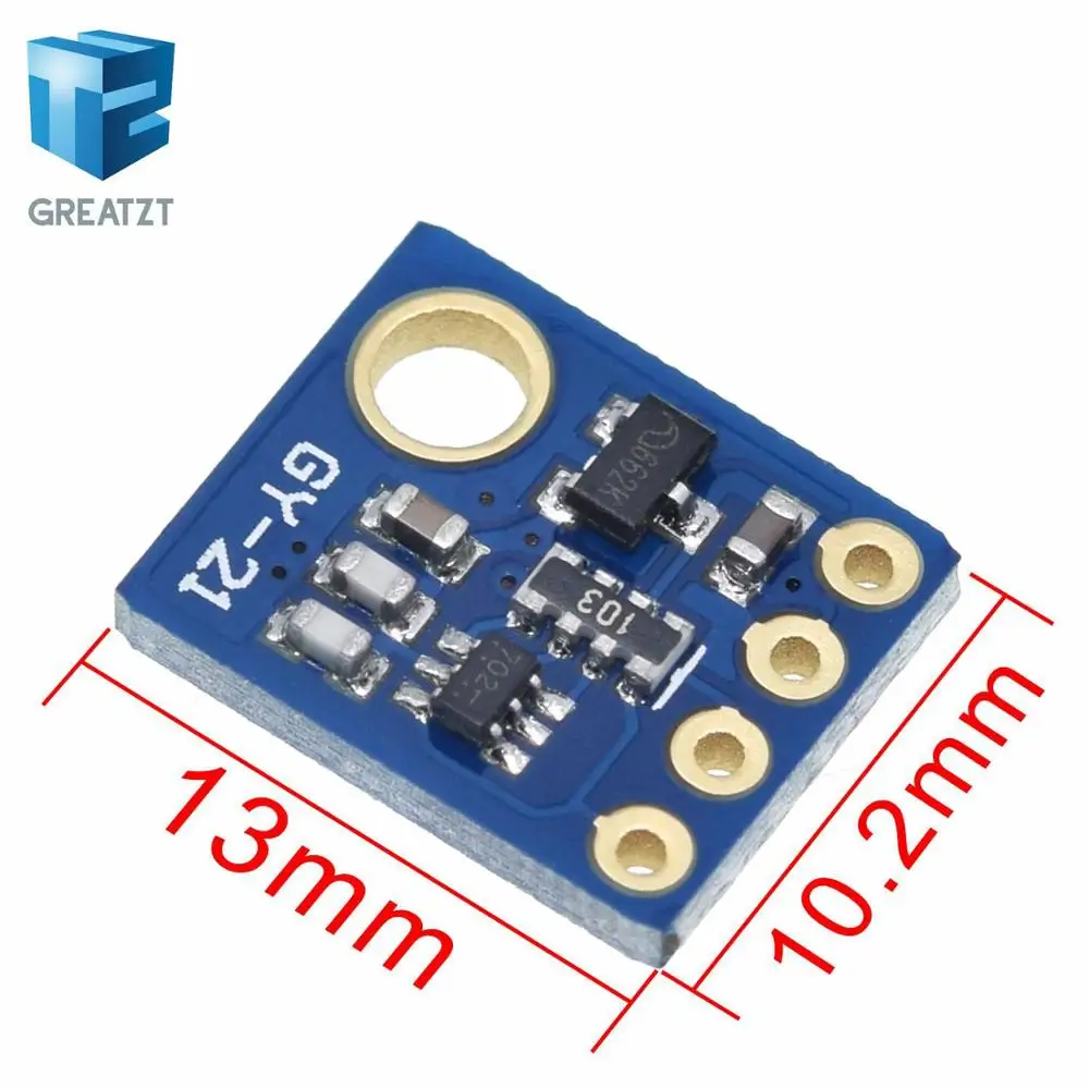 HTU21 GY-21 Module Industrial High Precision Humidity Sensor I2C IIC Interface Module For Arduino Low Power CMOS IC Module