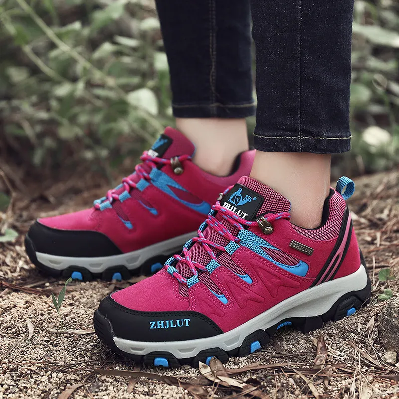 

New Fashion Outdoor Hiking Shoes for Men Women Non-slip Breathable Trekking Sneakers Big Size 47 Travel Sport Shoes Trainers Men