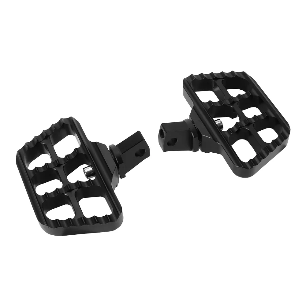 Aluminum Footrests Front Rider Foot Rest Pedals Driver Floorboards For BMW R18 R 18 Classic R18 100 Years Motorcycle Foot Pegs
