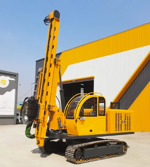 Volta Pile Driver, Crawler-type Auger Pile Driver, Solar Energy Engineering Rock Drilling Machine, Multi-functional