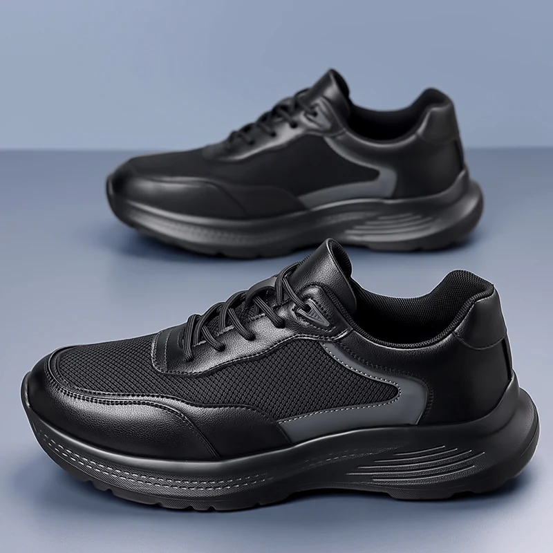 

Кроссовки Классические и модные мужские дышащие стильные прогулочные и спортивные туфли для отдыха на открытом воздухе молодежная обувь с толстой подошвой высокого качества