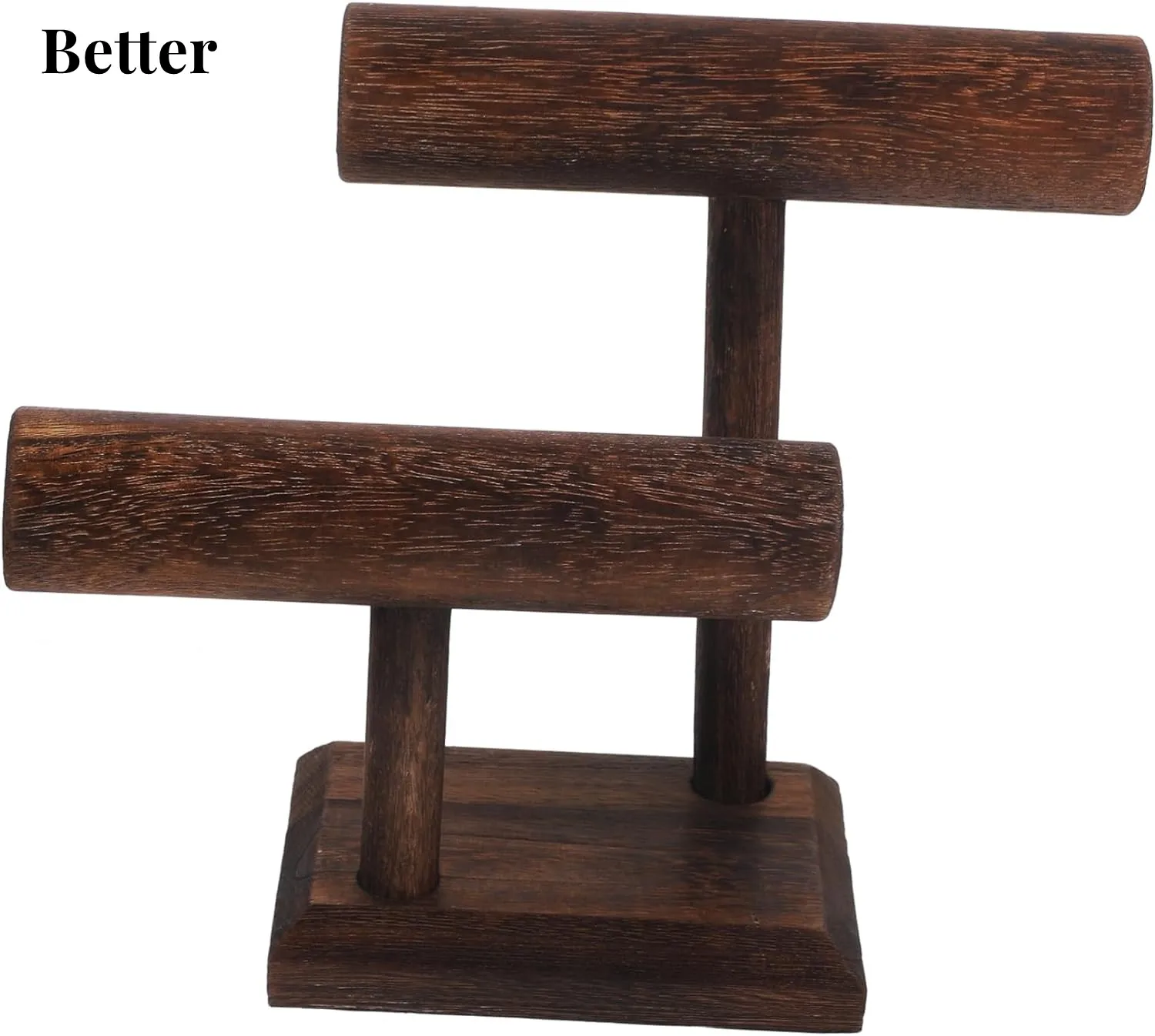 Wooden Display Jewelry Accessory Stand, Bracelet Scrunchie Holder Display for Store, Showcase and Home