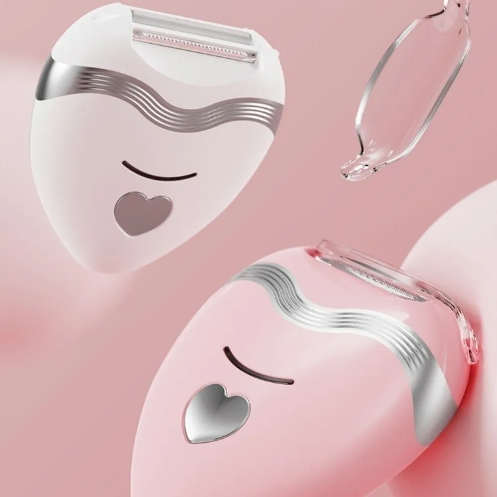 Smart Body-Sensing Hair Removal Device Heart-Shaped Washable Electric beard grooming Waterproof Dry