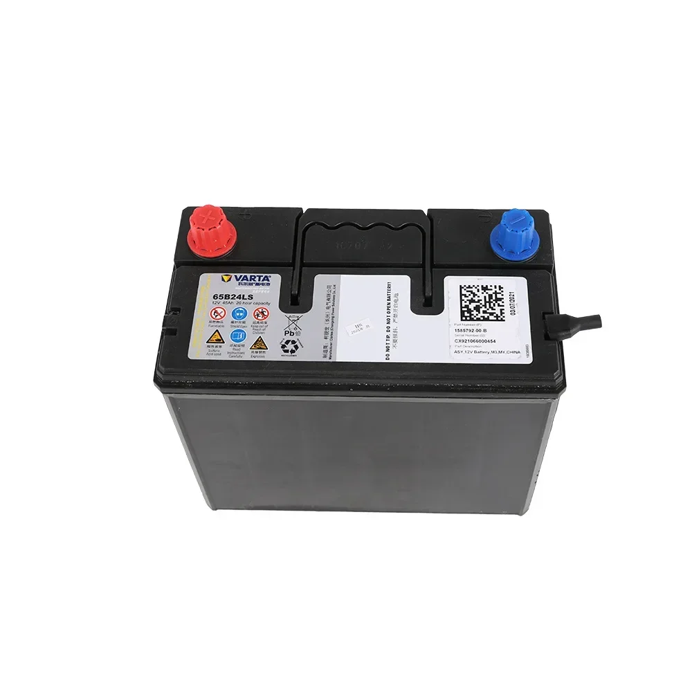 For Tesla Model 3 Model Y 12V Auxiliary Battery Compatible 1585792-00-B High Capacity Reliable Long-Lasting Performance