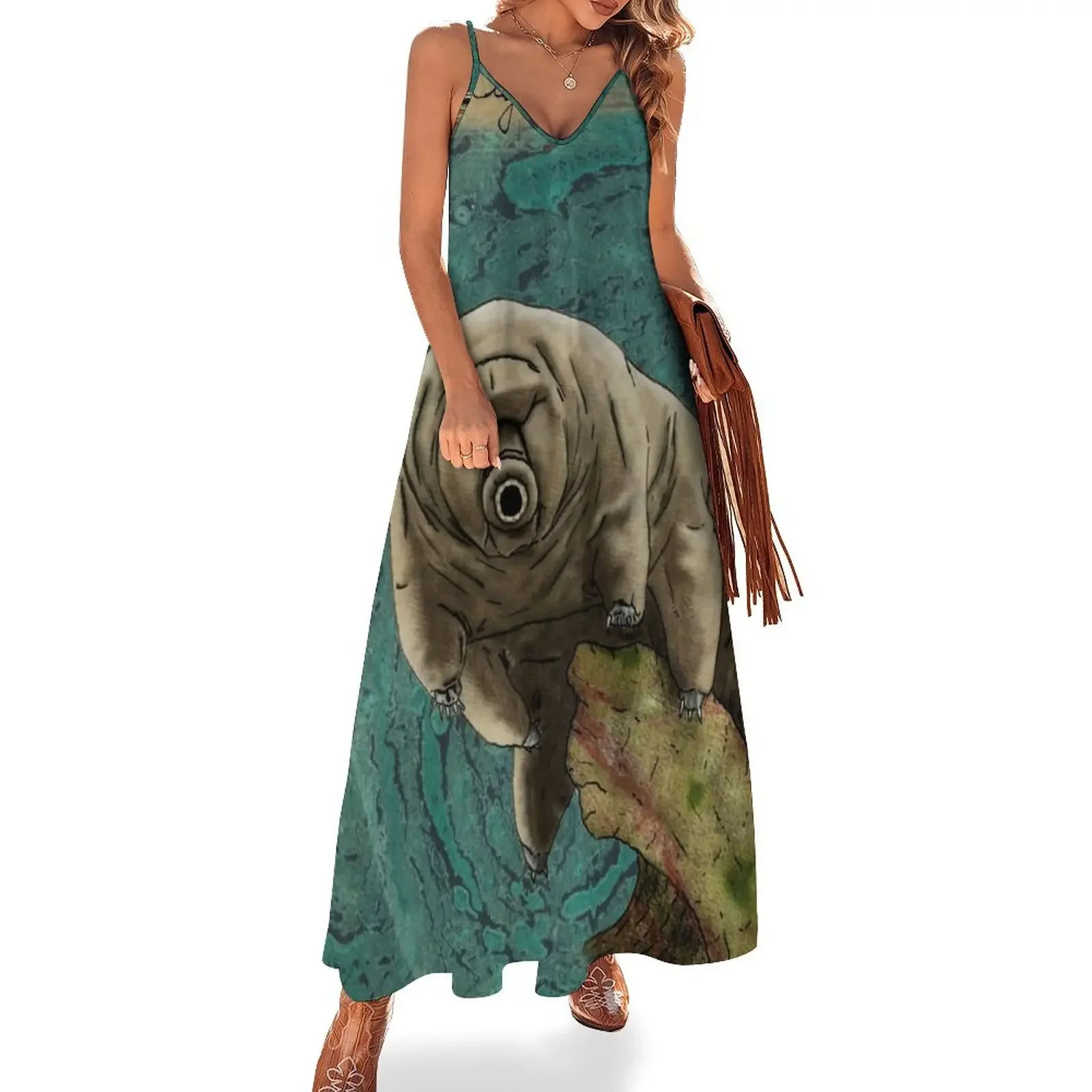 

Tardigrade - Water Bear Sleeveless Dress Women's summer dresses women's evening dress 2025 long dresses for women Prom gown