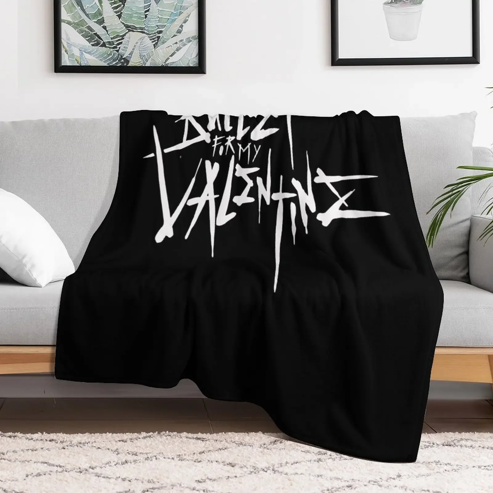 HD Music Bullet-For-My-Valentine Video Throw Blanket Cozy Sofa Blanket for TV Watching Napping
