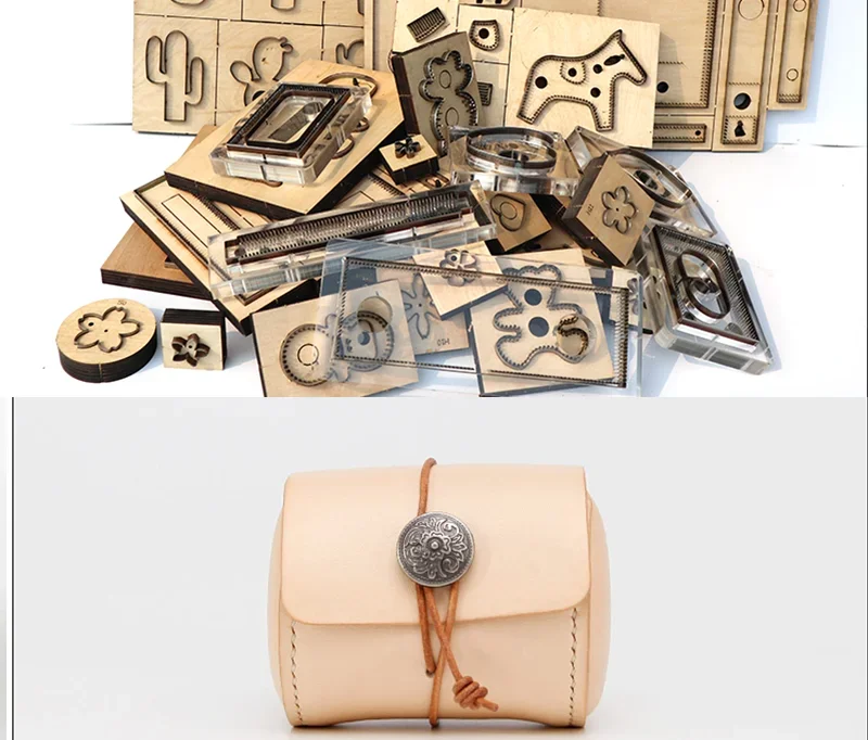 

Japanese steel tool die hand leather cylinder pocket tool die hand leather tool die