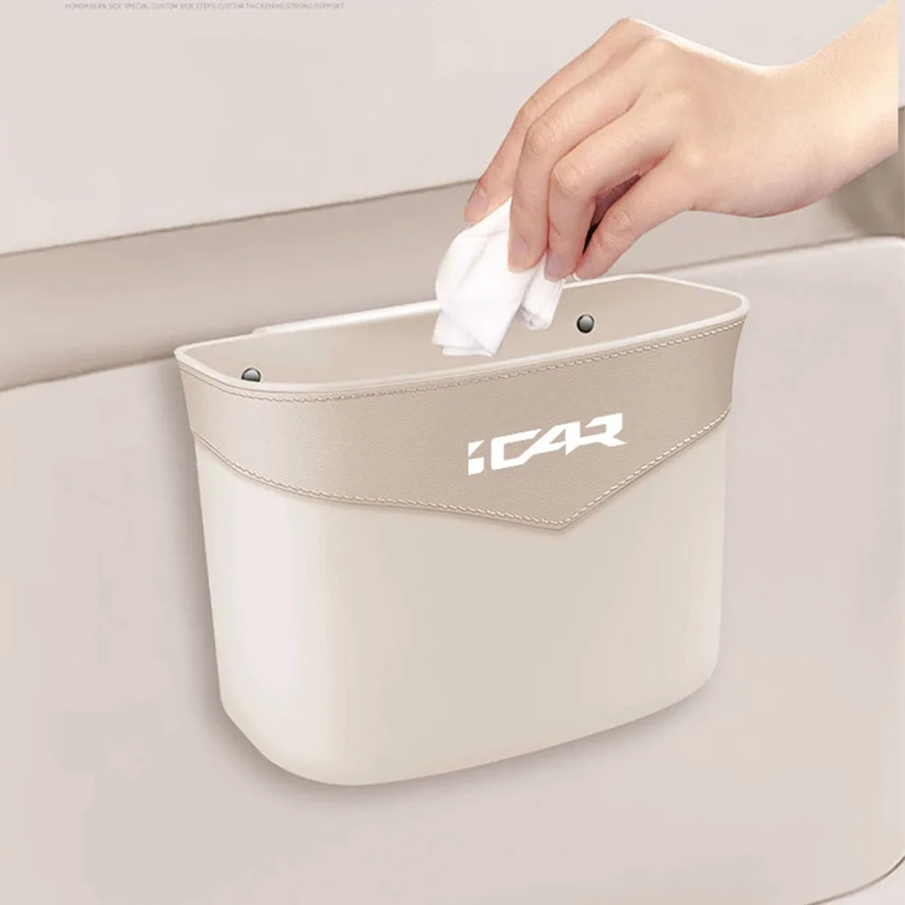For Chery ICAR V27 Car Trash Bin Car Interior Umbrella Storage Rear Seat Box Modification Accessories And supplies