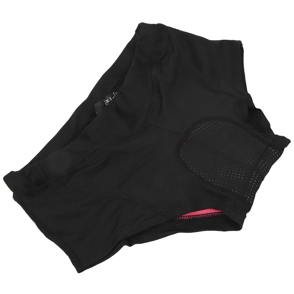 3D Padded Women Cycling Underwear Quick Dry Polyester, Silicone Women Bicycle Briefs Soft Breathable Women Bike Shorts