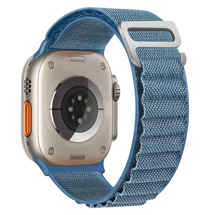 Apple Watch bandjes 45mm 46mm 49mm 42mm iWatch band 44mm 40mm Nylon Alpine armband Correa Serie 10 9 8 7 6 11 SE Ultra 2 3