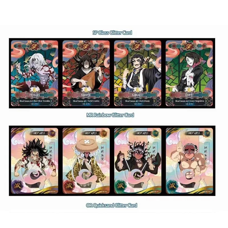 Demon Slayer Collection Cards Booster Box Aikaho Warpath Rare Anime Table Playing Game Board Cards