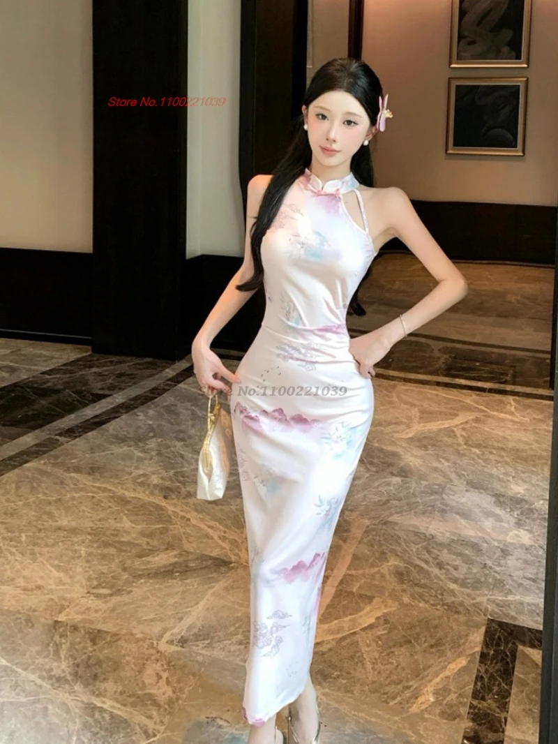 2026-chinese-improved-cheongsam-sexy-sleeveless-qipao-traditional-flower-print-qipao-nightclub-dress-retro-evening-banquet-dress