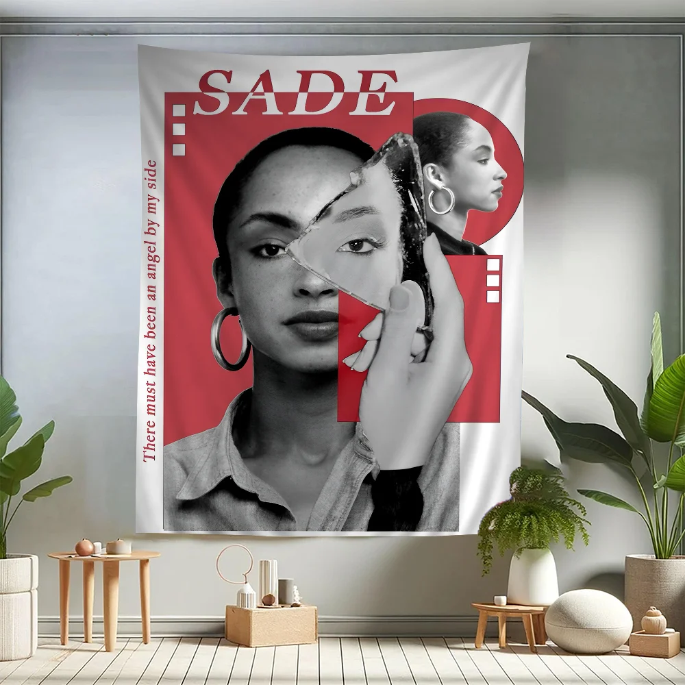 

BandS-SadeAduSinger Tapestry Art Printing Japanese Wall Tapestry Anime Wall Hanging Home Decor