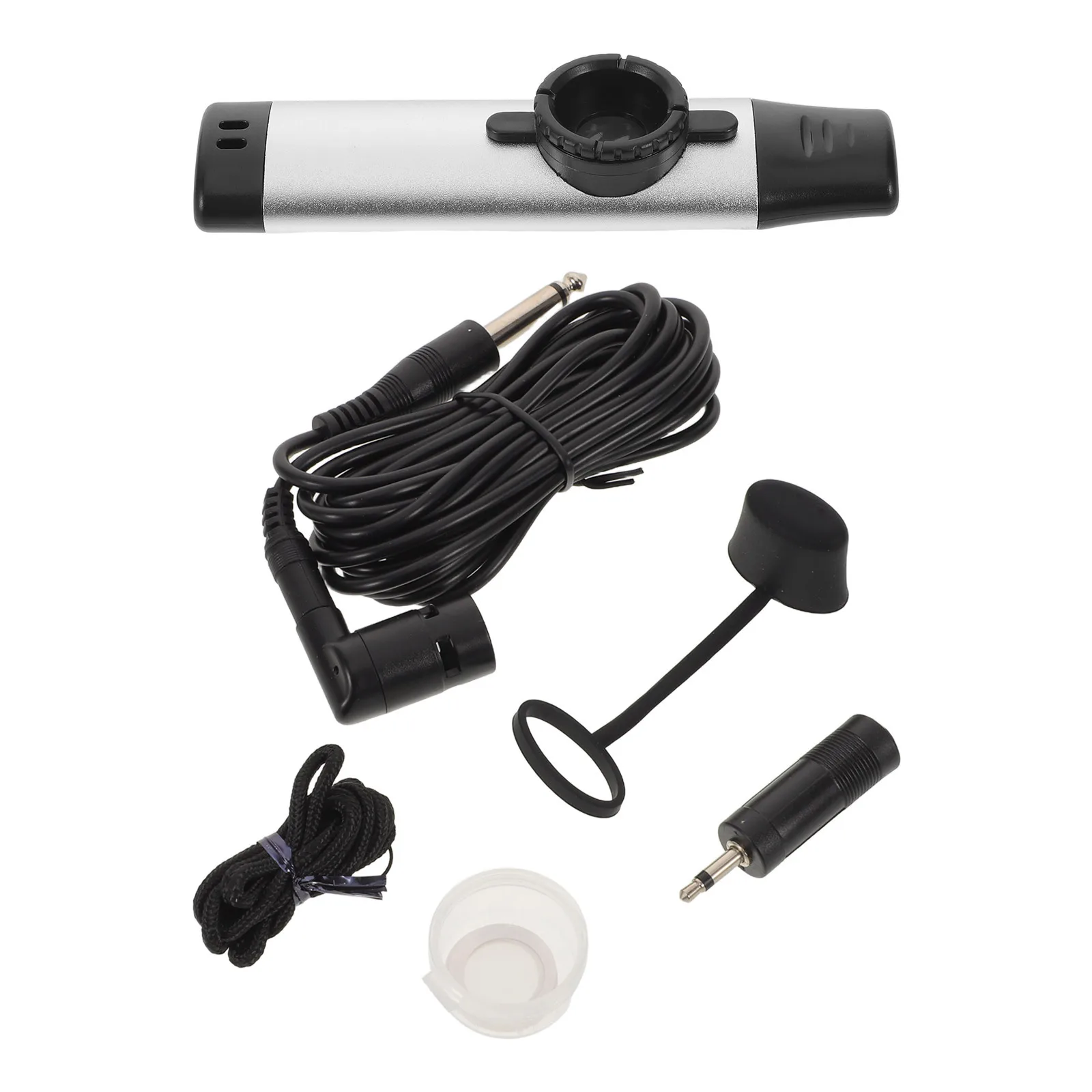 1 Set 1 Set Alat Musik Logam Portabel Ringan Kazoo Elektronik untuk Pemula Pecinta Musik Festival Pesta Perkusi
