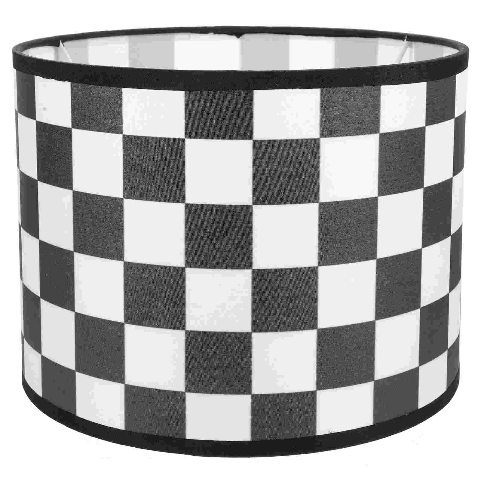 

Floor Lamp Lampshade Ceiling Light Shades Cars Metal Checkerboard Lampshades for Desk