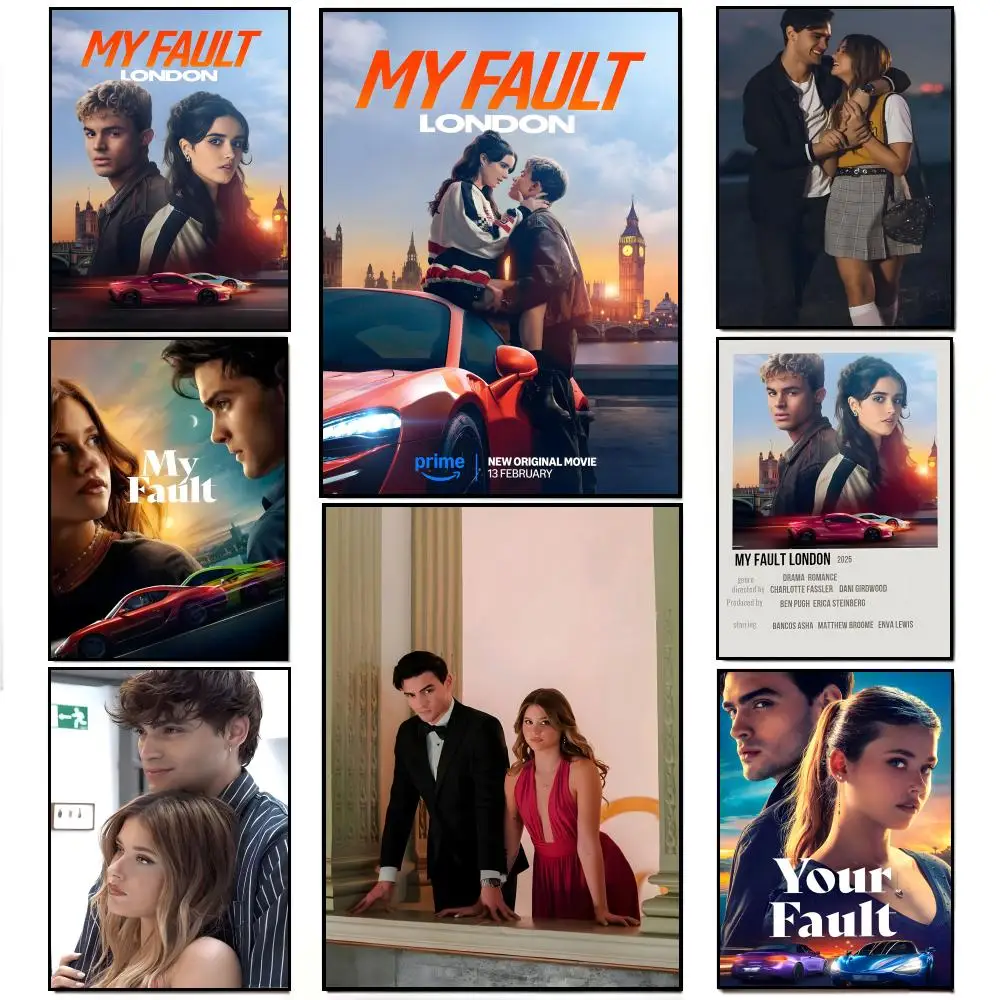 Film M-My Fault Poster Poster HD  Waterproof Wall Sticker Bar Living Room Decor Gift