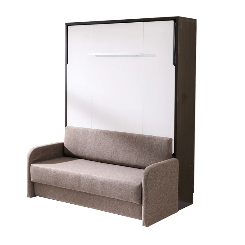 

-For Vertical Hidden Wall Bed Space Saving Furniture Sofa Wall Bed Murphy Bed with Sofa&