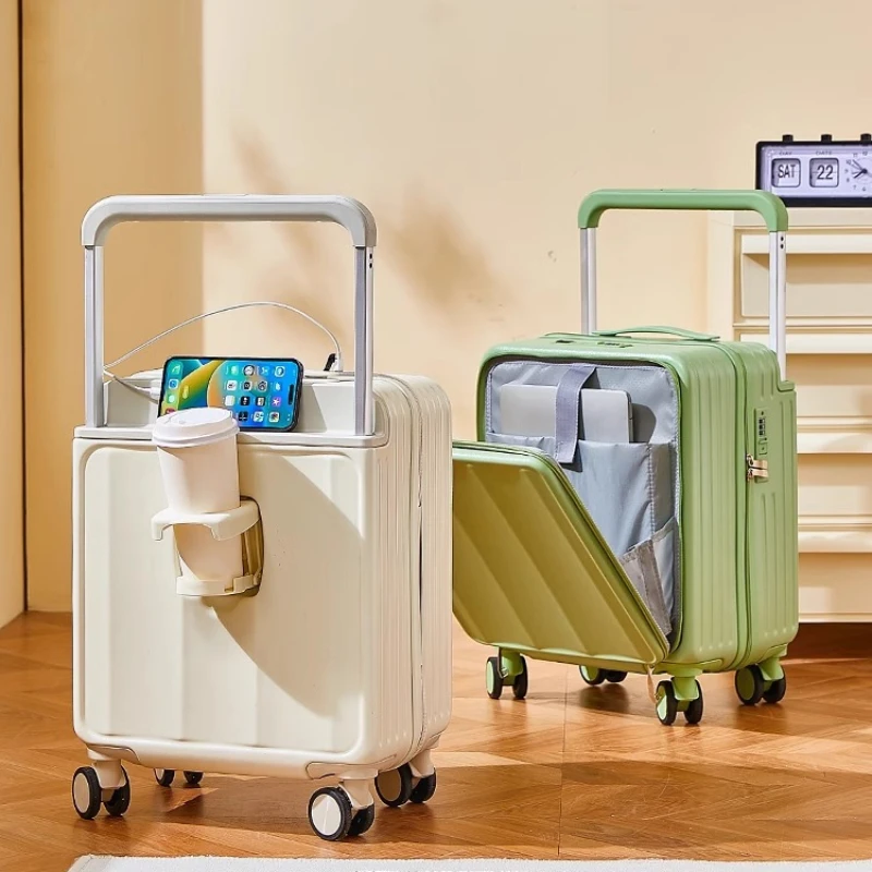 Baggage Box com haste larga e cupom para recém-chegados, resistente e grande capacidade, PC viagem de negócios, mala de viagem, moda, 2022